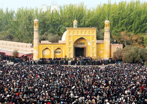艾提尕尔清真寺  喀什旅游景点