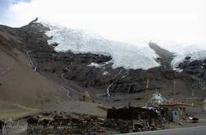 卡诺拉冰川  日喀则旅游景点
