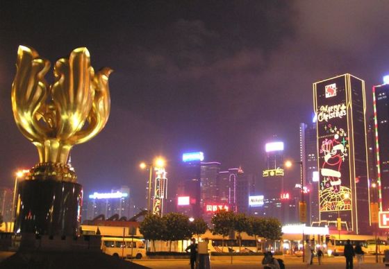金紫荆广场  香港旅游景点